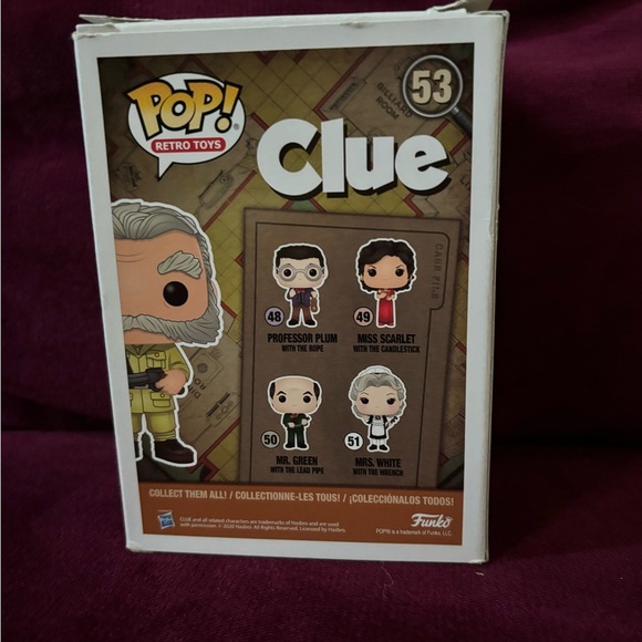 Funko Pop! Clue Colonel Mustard - Picture 3 of 5